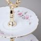 Gold line: Compartment dish 3 pcs., Thun 1794 Carlsbad porcelain, Bernadotte roses