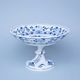 Mísa kompotová oboustranná 24 cm na ozdobné noze nízké, Cibulák, originální z Dubí
