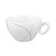 Breakfast cup and saucer, Trio 71381 Highline, Seltmann Porcelain