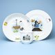 Children's set "Mole with boat" 3 pcs., Thun 1794 Carlsbad porcelain