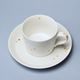 Šálek kávový 200 ml a podšálek 15 cm, TRIC hvězdičky, porcelán Arzberg