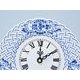 Clock perforated 18 cm + Clockwork, Original Blue Onion Pattern