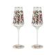 Dvojice skleniček 100 ml na víno, All We Need Is Love, 7,5 / 7,5 / 23,5 cm, sklo, R. Britto, Goebel