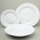 Talířová sada pro 6 osob, Rona bílá, G. Benedikt 1882