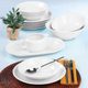 Dinner set (12pcs), Compact 00007, Seltmann Porcelain