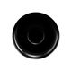 Saucer 12 cm, Lido Solid Black, Seltmann porcelain