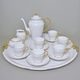 Coffee set for 6 pers. with tray, Ela gold, Leander 1907