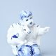 Boy with sheep 7,2 cm, Original Blue Onion Pattern