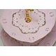 Compartment dish 2-piece, Jarmila, h: 23,5 cm, decor 245, Pink Porcelain from Chodov