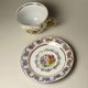 Cup 400 ml + saucer 19 cm, The Three graces, Frederyka Carlsbad