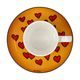 Espresso šálek a podšálek Love Dog 100 ml, jemný kostní porcelán, Ed Heck, Goebel