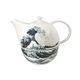 Teapot with warmer Hokusai - The great wave, 1,2 l , Fine Bone China, K. Hokusai, Goebel