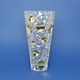 Vase Lisboa 31 cm gold dots - crystal, Jihlavské sklárny Bohemia 1845