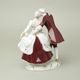 Pár rokoko 16,5 x 12 x 21 cm, Purpur, Porcelánové figurky Duchcov, 2.j.