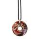 Necklace Poeny 5 / 1 / 5cm, porcelain, L. C. Tiffany, Goebel