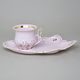 Cup 120 ml and saucer TV, Lenka 247, Rose China