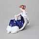 Lady with dove 8 x 11,5 x 10,5 cm, ISIS, Royal DUX BOHEMIA