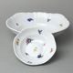 Compot set for 6 persons, Thun 1794 Carlsbad porcelain, BERNADOTTE fruits and flowers