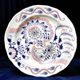 Plate wall 100th Czech republic anniversary, Original Blue Onion Pattern