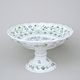 Bowl on stand 24 cm, Green Onion Pattern, Cesky porcelan a.s.