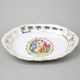 Bread basket 36 cm, The Three Graces + gold, Carlsbad porcelain