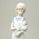 Nurse 33 cm, NAO porcelain figurines