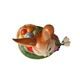 Rabbit figurine Happy Easter Time 27 / 18.5 / 38cm, stoneware, Goebel