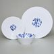 Dining set for 6 persons, Bohemia Cobalt, Cesky porcelan a.s.
