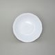 Bowl 13 cm, Thun 1794 Carlsbad porcelain, Natalie white