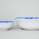 Compot set for 4 persons, Thun 1794 Carlsbad porcelain, BLUE CHERRY