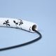 Náhrdelník: Dutinka - černý cibulák, Porcelánové šperky Ateliér Mallys
