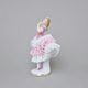 Dancer with lace 7 x 6,5 x 15 cm, Kurt Steiner, Porcelain Figures Unterweissbacher