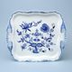 Platter Aida 34 x 29 cm with handles, Original Blue Onion pattern