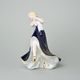 Lady Dancing (Blue Skirt) 11,8 x 18,5 x 20,7 cm , Isis, Porcelain Figures Duchcov