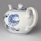 Pot tea with strain 0,95 l, Original Blue Onion pattern + platinum