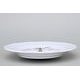 Hodiny plné 24 cm se strojkem, bílé, Český porcelán a.s.