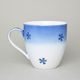 Mug Klara 0,6 l, Thun 1794 Carlsbad porcelain, BLUE CHERRY