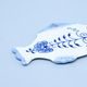 Christmas decoration - Fish 11 cm, Original Blue Onion Pattern