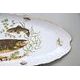 Fish tray 65 cm, Thun 1794 Carlsbad porcelain, BERNADOTTE fishing