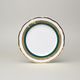Plate dessert 19 cm, Marie Louise 8800501 gold + green, Thun 1794 a.s.