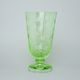 Egermann: Vase Green - Leaves, 25 cm, Crystal Vases Egermann