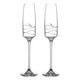 Soho - Set 2 sklenic na šampaňské 170 ml, Swarovski Crystal, DIAMANTE