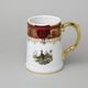 Pitcher 500 ml, hunting - ruby, Royal Czech porcelain