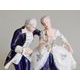 Couple - Rococo 16,5 x 12 x 21 cm, Isis, Porcelain Figures Duchcov