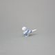 Porcelain Decoration - Bird small, 16,2 cm, different colors, Goldfinger porcelain