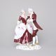 Couple Rococo 16 x 10,5 x 22 cm, Purple, Porcelain Figures Duchcov