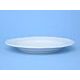 Talíř mělký 24 cm, bílý porcelán, Český porcelán a.s.