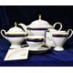 206: Tea set President for 6 pers., Atelier Lesov porcelain
