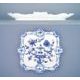 Platter 35 x 35 cm, Original Blue Onion pattern (q2)