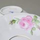 Tea cup 200 ml and saucer 15 cm, meissen rose decor, Meissen porcelain